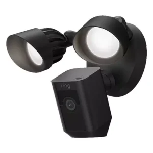 Ring Floodlight Wired Plus Cam Security Camera CCTV - Black
